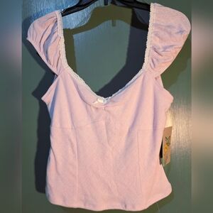 Pink Coquette Crop Top